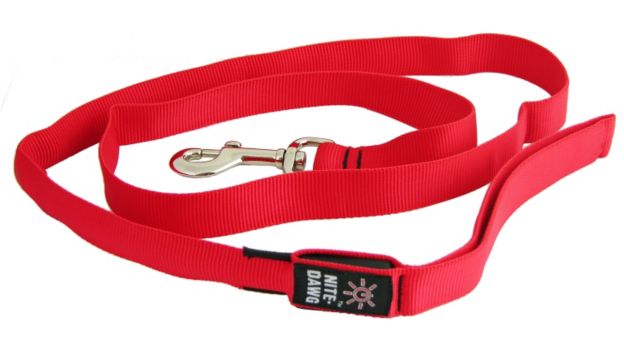 Red LED Pet Leash - Click Image to Close